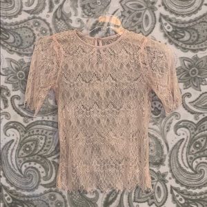 Vintage lace shirt